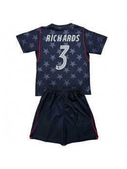Detské Futbalové oblečenie Spojené štáty Chris Richards #3 MS 2026 Krátky Rukáv - Preč (+ trenírky)